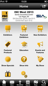 ISC West 2013 at Your Fingertips, Literally