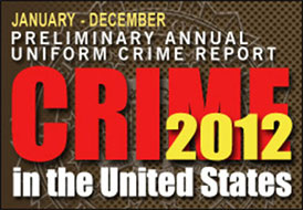 FBI Reports That Violent Crimes Rose in 2012
