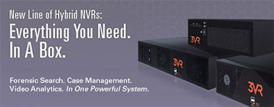 3VR Enhances New Video Security Hardware Lineup With 3 Powerful NVRs