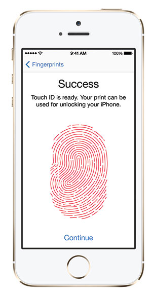 iPhone 5s Unveiled with Security Built into the Users Fingertips
