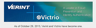 Verint Adds Innovative Fraud Prevention Solutions with Acquisition of Victrio