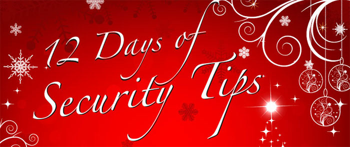 The 12 Days of Security Tips
