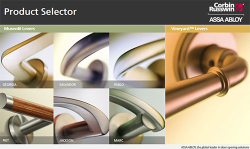 ASSA ABLOY Group Brands Releases Online Product Selector for Decorative Hardware