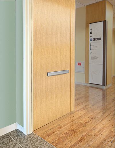 Adams Rite Launches TRUE Wood Door with First-Ever Inset Fire-Rated Hardware