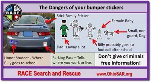 Custom Bumper Stickers and Decals Can Enable the Perfect Crime