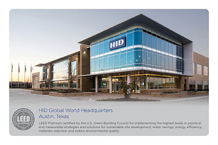 HID Global Celebrates Prestigious LEED Platinum Certification for its New World Headquarters
