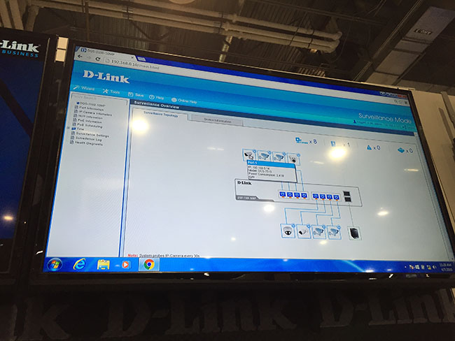 D-Link launched their newest software program for consumers who would like a surveillance system, but are not able to understand the complicated IT language. Their intuitive software shows details of cameras in a system all in one place.