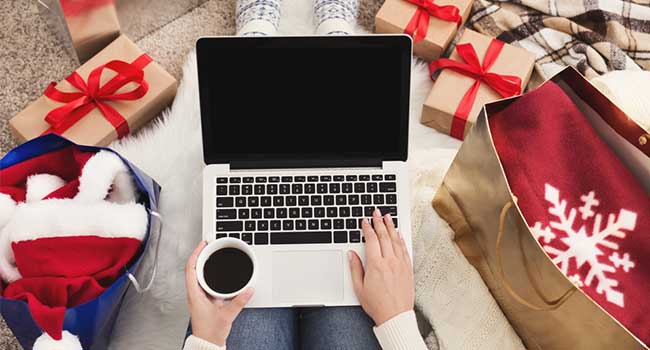 holiday online shopping