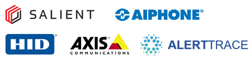 Salient, Aiphone, HID, Axis Communications, AlertTrace