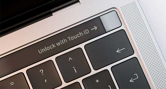 Apple Introduces New Touch ID and Security Chip to MacBook