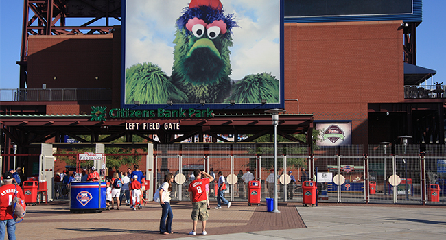 Phillies to Install Security Bollards at Citizens Park Bank