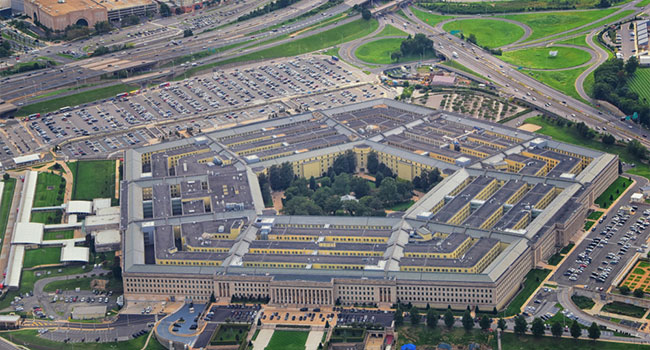 Pentagon aerial shot