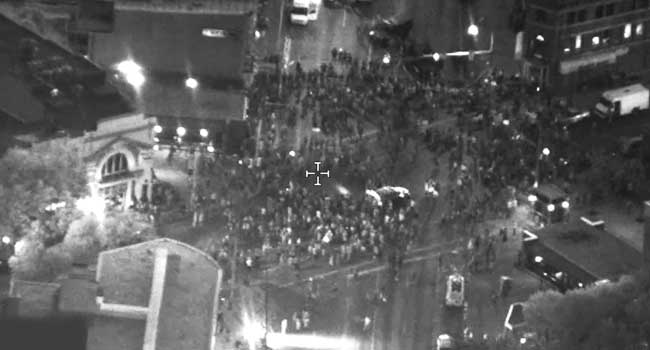 FBI Releases Aerial Surveillance Footage of Baltimore Protests