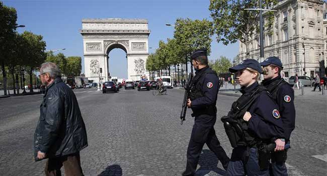 Vehicle Crashes into Police Car on Champs-Elysees in Deliberate Attack