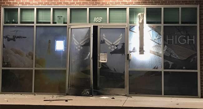 Air Force Recruiting Office Rocked by Explosion