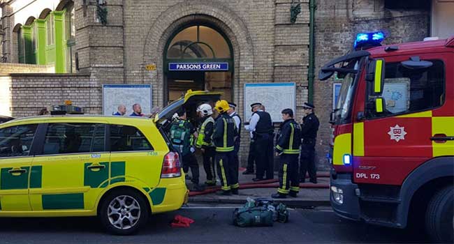 London Underground Train Blast Being Treated as Terrorism