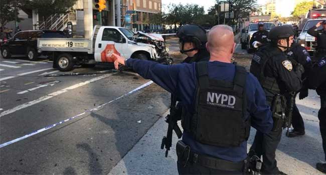 6 Dead, 15 Injured after Vehicle Attack in Lower Manhattan