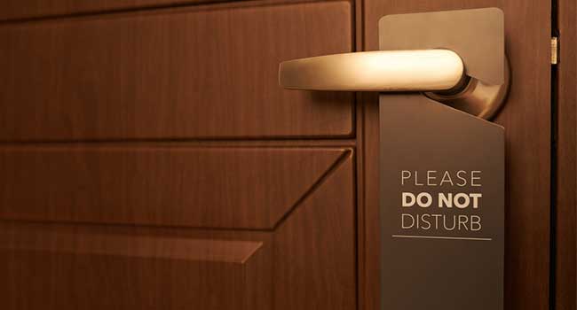 Hotels Defying Do Not Disturb Signs
