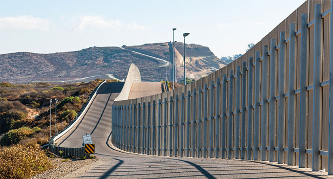 Border Wall in San Diego