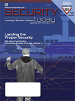 Security Today Magazine Digital Edition - September 2017