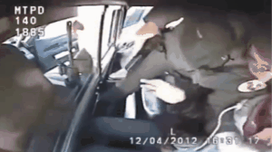 Dumb Criminal Pulls Gun Out in Cop Car
