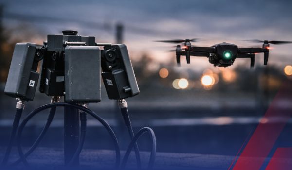 Aerospace drone and product image