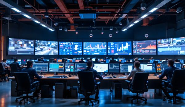 Modern SOC with monitors