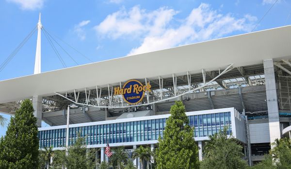 Image of Hard Rock Stadium in Florida, USA