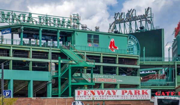 Gate B of Fenway Park