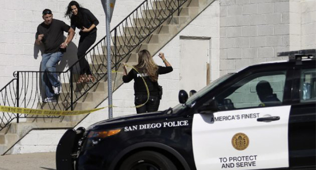 Standoff with San Diego Gunman Ends after Five Hours