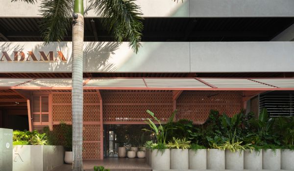 Restaurant entrance