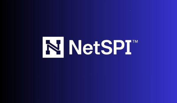 NetSPI logo on a purple gradient background