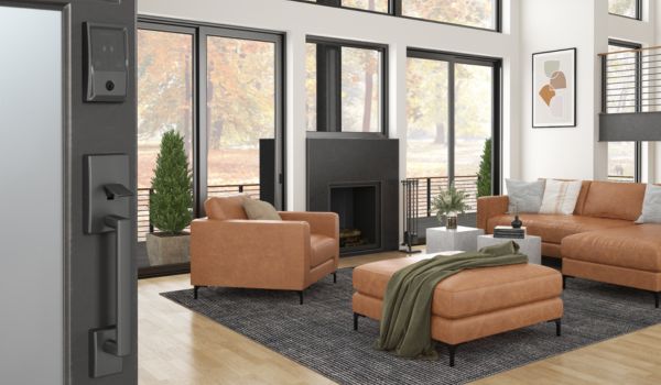 SAVANT lock on front door