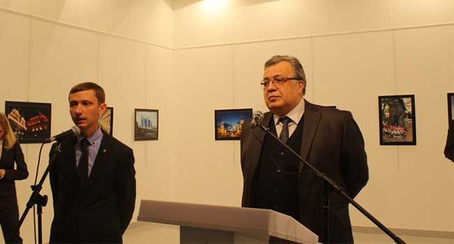 Russian Ambassador to Turkey Shot at Art Gallery