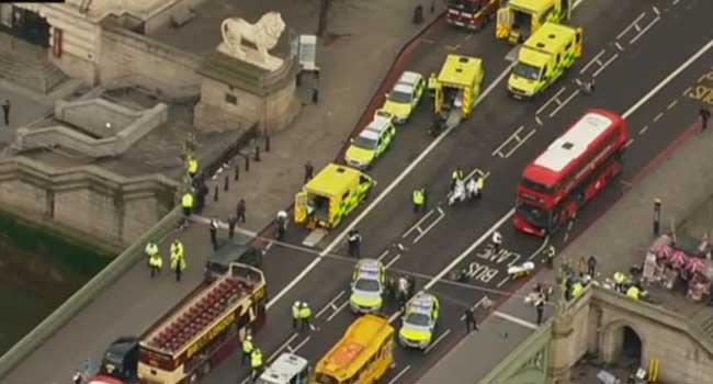 British Parliament on Lockdown after Incident Outside