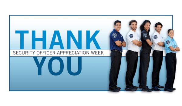 Allied Universal official poster for security officer appreciation week