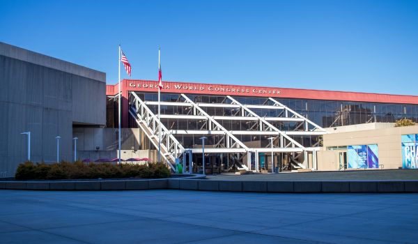 View of the Georgia World Congress Center