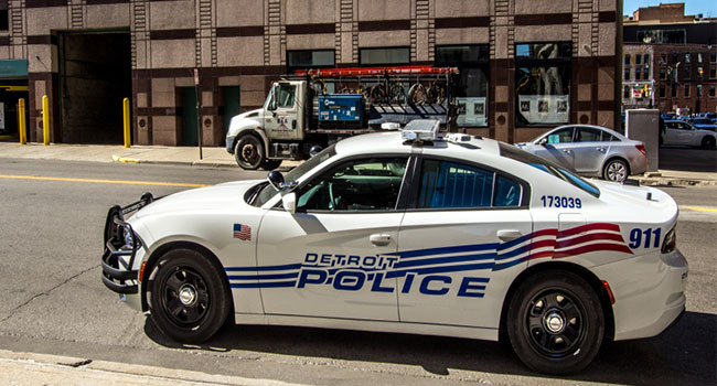 detroit police car