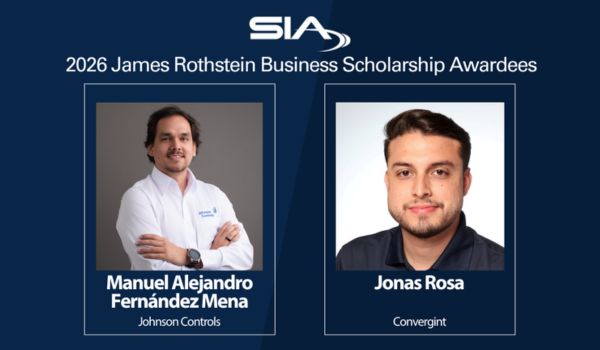 SIA official poster of Rothstein scholarship winners