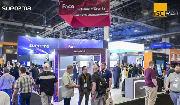 Suprema booth at ISC West