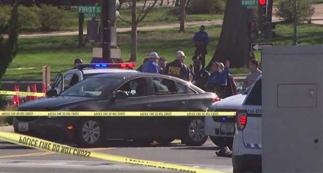 Erratic Driver Causes Chaos on Capitol Hill