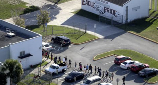 Surveillance Footage Aids Police in Florida School Shooting