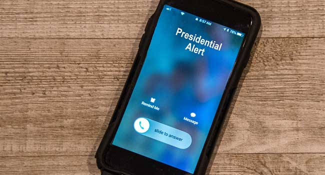 A Test and An Alert