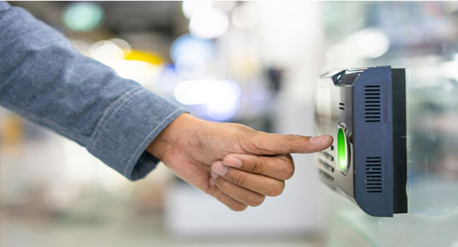 fingerprint entrance technology