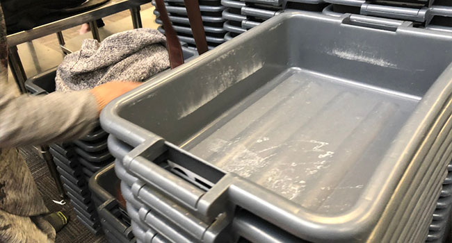 tsa bins