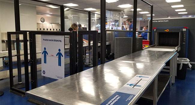 Acrylic Barriers Installed at Charlotte Douglas International Airport