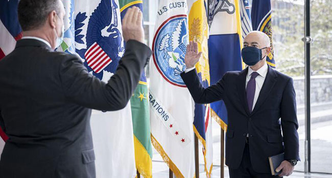 Alejandro Mayorkas Sworn in as Secretary of Homeland Security
