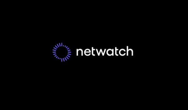 Netwatch logo on black background