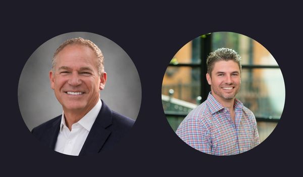 Headshot of Gary Olson and Will Saso