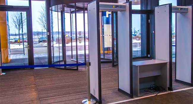 California County Board Adds Metal Detectors to Increase Security